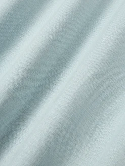 Funda de cojín de lino con dobladillo elevado Taryn