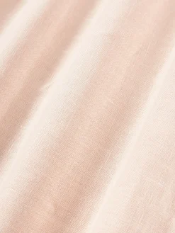 Funda de cojín de lino con flecos Luana