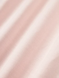 Funda de cojín de lino con dobladillo elevado Taryn