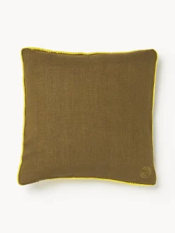 Funda de cojín de lino Pompidou