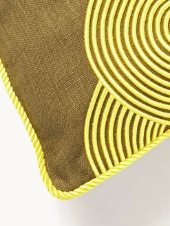 Funda de cojín de lino Pompidou