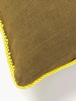 Funda de cojín de lino Pompidou