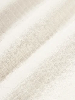 Funda de cojín de lino texturizada Dalia