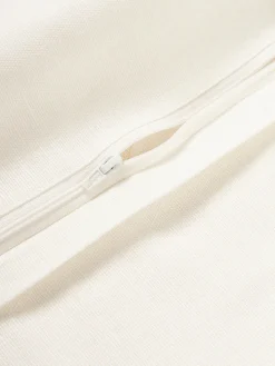 Funda de cojín de lino texturizada Dalia