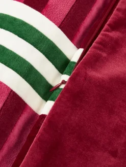 Funda de cojín de patchwork de terciopelo Tete