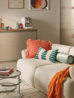 Funda de cojín de patchwork de terciopelo Tete