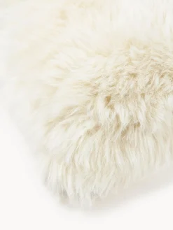 Funda de cojín de piel sintética Mathilde