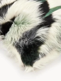 Funda de cojín de piel sintética Nella