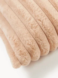 Funda de cojín de piel sintética Lovey