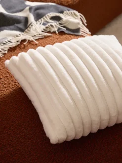 Funda de cojín de piel sintética Lovey