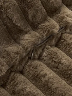 Funda de cojín de piel sintética Lovey