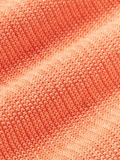 Funda de cojín de punto con volantes Pansy