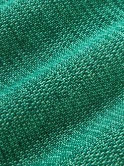 Funda de cojín de punto con volantes Pansy