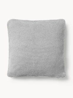 Funda de cojín de punto de algodón ecológico Adalyn