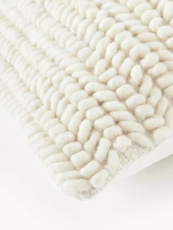 Funda de cojín de punto de grueso Idra