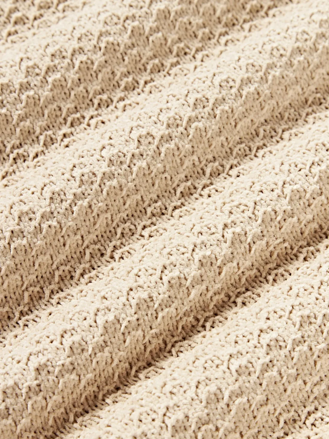 Funda de cojín de punto de chenilla Everly