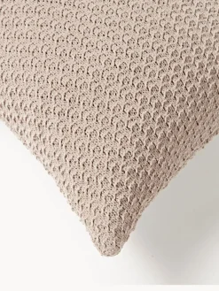 Funda de cojín de punto de chenilla Everly