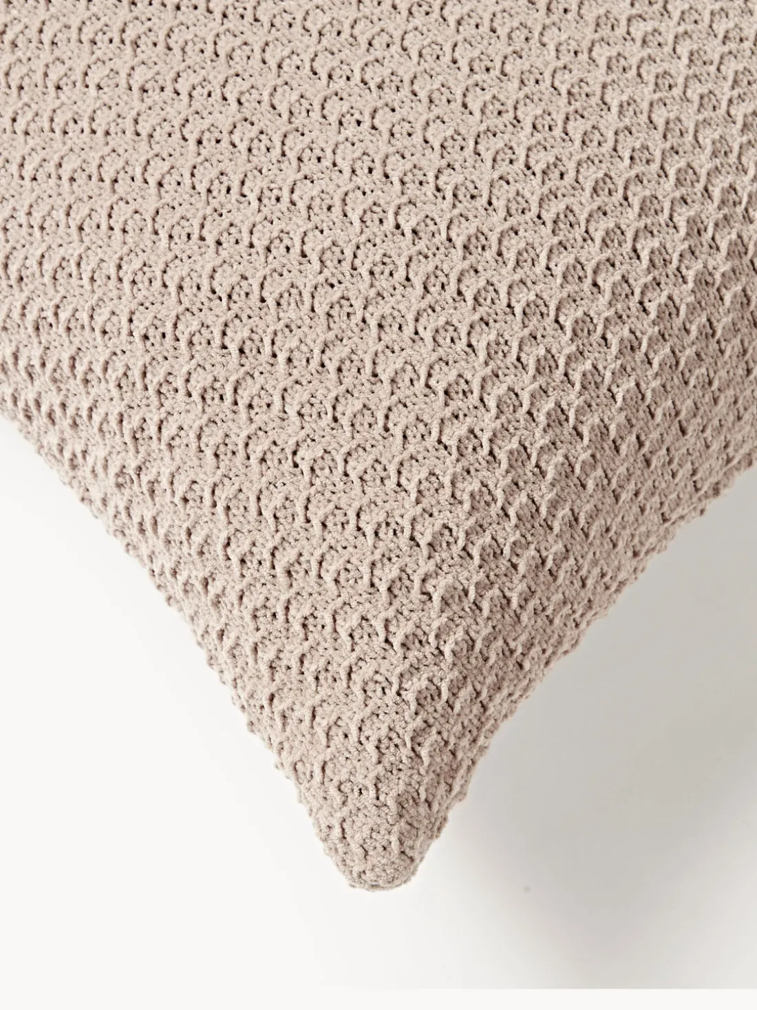 Funda de cojín de punto de chenilla Everly