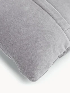 Funda de cojín de terciopelo texturizada Sina