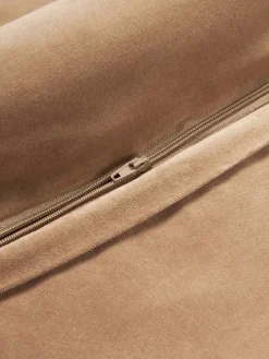 Funda de cojín de terciopelo texturizada Sina