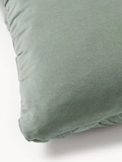 Funda de cojín de terciopelo texturizada Sina