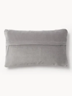 Funda de cojín de terciopelo texturizada Sina