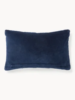 Funda de cojín de terciopelo texturizada Sina