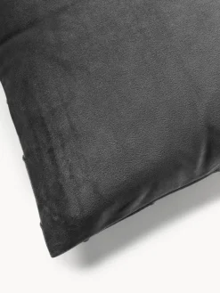 Funda de cojín de terciopelo texturizada Leyla