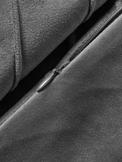 Funda de cojín de terciopelo texturizada Leyla