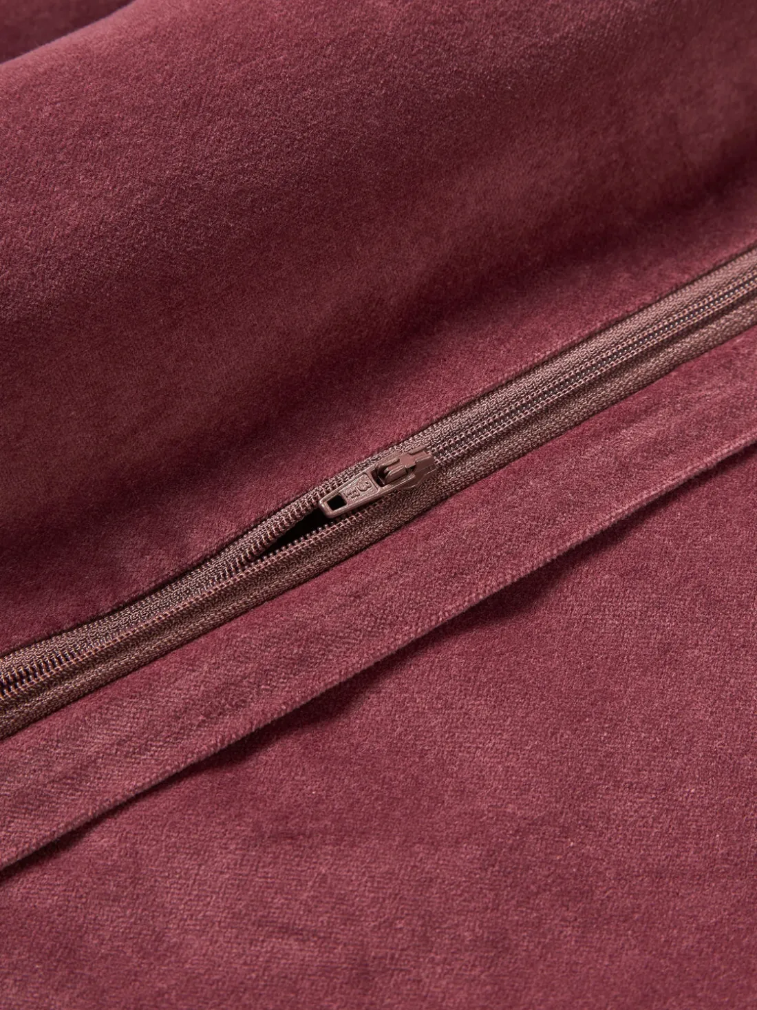 Funda de cojín de terciopelo texturizada Sina