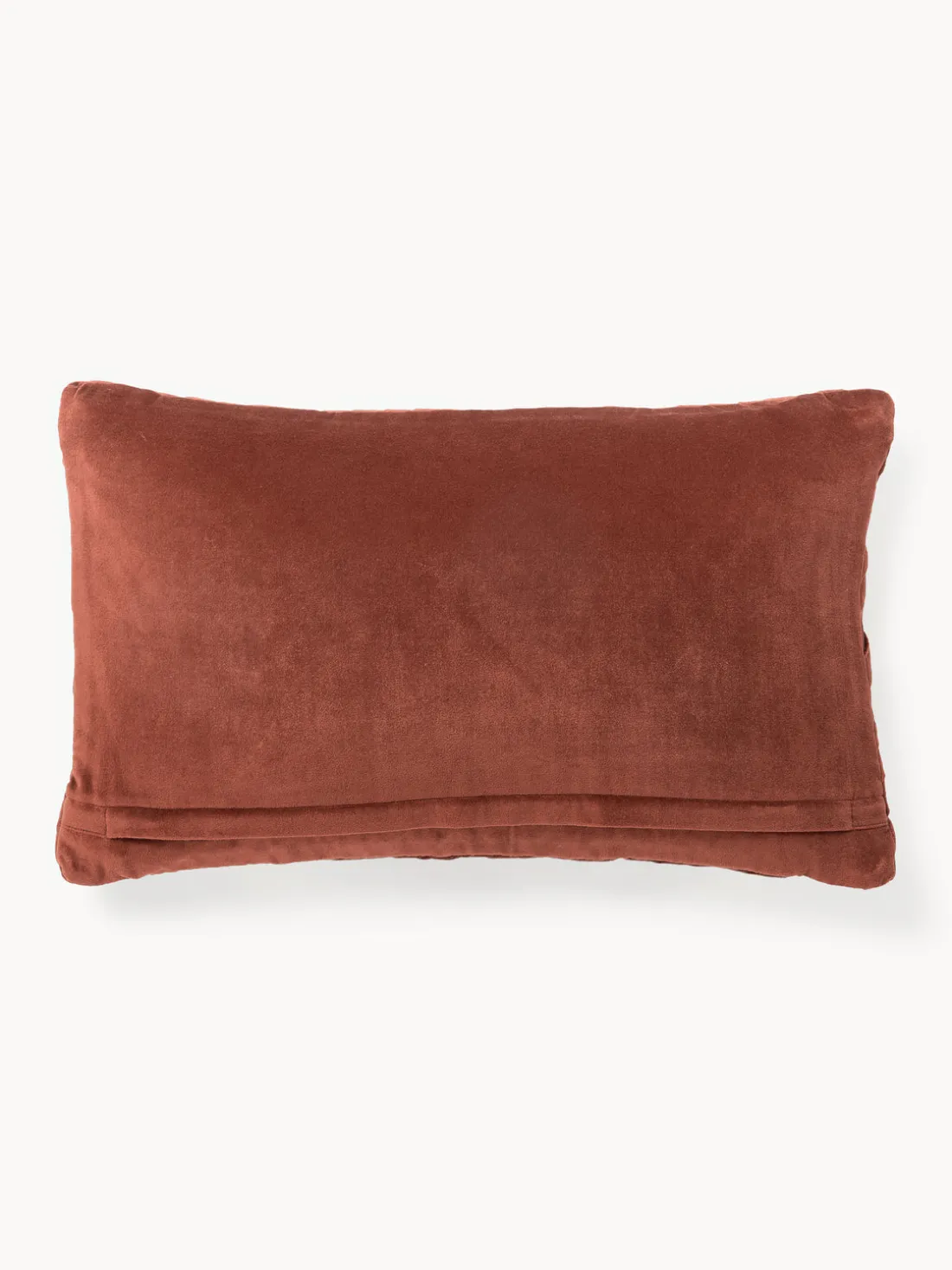 Funda de cojín de terciopelo texturizada Sina