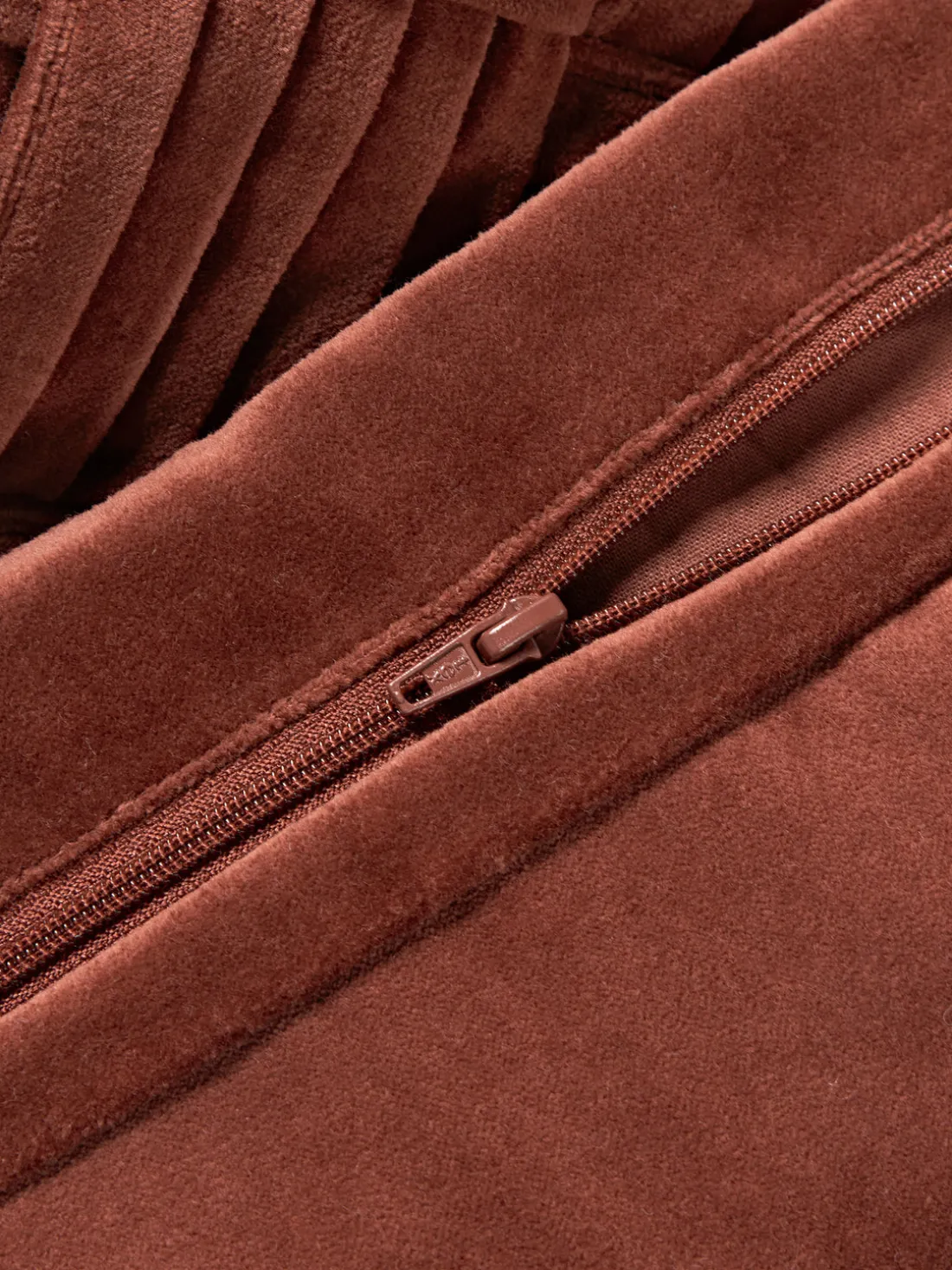 Funda de cojín de terciopelo texturizada Sina