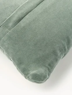 Funda de cojín de terciopelo texturizada Sina