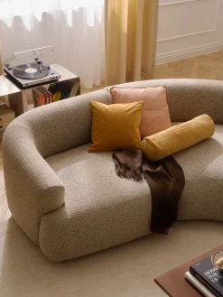 Funda de cojín de terciopelo Dana