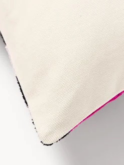 Funda de cojín de terciopelo con estampado abstracto Velvety