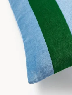 Funda de cojín de terciopelo patchwork Remus