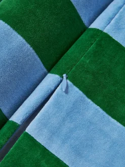 Funda de cojín de terciopelo patchwork Remus