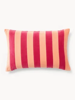 Funda de cojín de terciopelo patchwork Remus