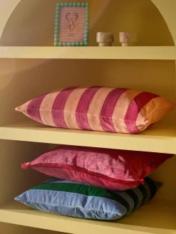 Funda de cojín de terciopelo patchwork Remus