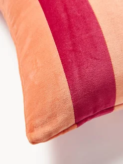 Funda de cojín de terciopelo patchwork Remus