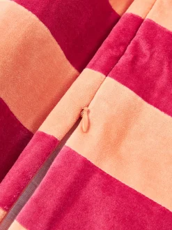 Funda de cojín de terciopelo patchwork Remus