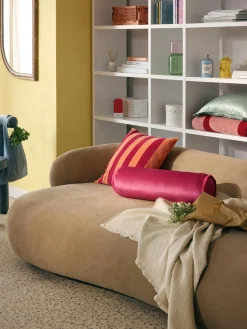 Funda de cojín de terciopelo patchwork Remus