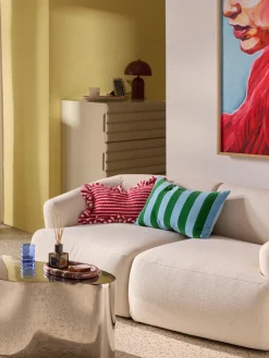 Funda de cojín de terciopelo patchwork Remus