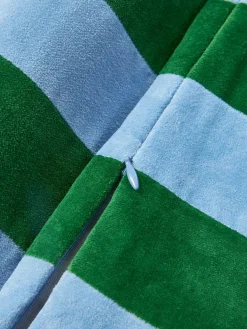 Funda de cojín de terciopelo patchwork Remus