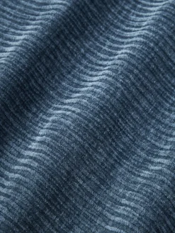 Funda de cojín de terciopelo de estructura lineal fina Fiona