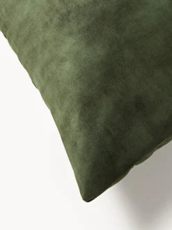 Funda de cojín de terciopelo acolchada Riko