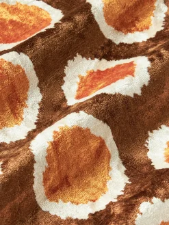 Funda de cojín de viscosa estampada en tejido jacquard Eddie