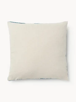 Funda de cojín de viscosa estampada en tejido jacquard Dejan