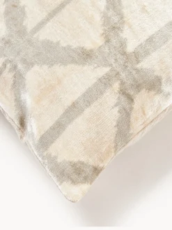 Funda de cojín de viscosa con tejido jacquard Drew