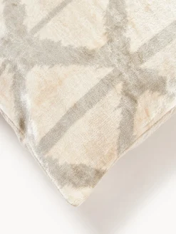 Funda de cojín de viscosa con tejido jacquard Drew
